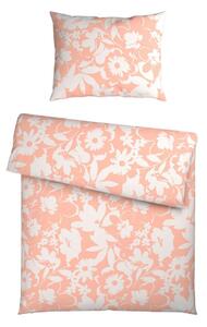 Mömax Posteljnina Floral, Oranžna, 60/80, 140/200