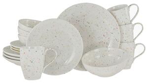 Creatable Kombinirani Servis Confetti White, 16-Delni