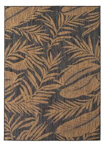 Črna/rjava notranja in zunanja preproga 140x200 cm Mira 1451 – Ayyildiz Carpets