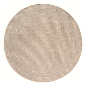 Bež okrogla notranja in zunanja preproga ø 80 cm Desert 1304 – Ayyildiz Carpets