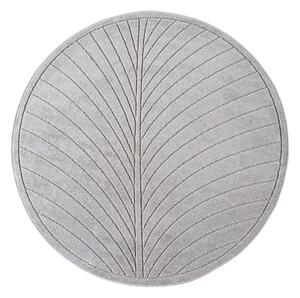 Okrogla notranja in zunanja preproga v srebrni barvi ø 80 cm Nova 1204 – Ayyildiz Carpets