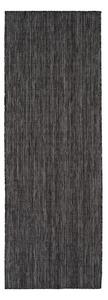 Črn zunanji in notranji tekač 80x250 cm Mira 1450 – Ayyildiz Carpets