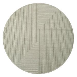 Zelena okrogla notranja in zunanja preproga ø 80 cm Nova 1202 – Ayyildiz Carpets