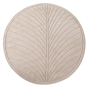 Bež okrogla notranja in zunanja preproga ø 80 cm Nova 1204 – Ayyildiz Carpets