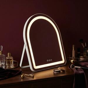 Stensko ogledalo LED GLAM White 40x45cm