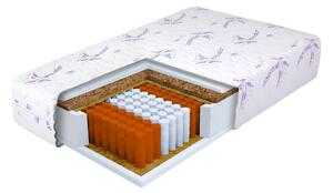 Wilsondo Vzmetnica z žepkastimi vzmetmi s kokosom Dax 80x200x24 - prevleka Lavender