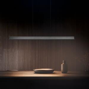 Trio Lighting LED viseča svetilka Donegal, črna, dolžina 150 cm, CCT, zatemnjen, Črna, Dnevna soba / jedilnica, Kovina, Sodobni