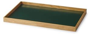 Gejst pladenj dekorativni iz hrastovega lesa 34 x 23,2 cm