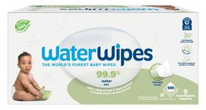 WaterWipes - SET 9x Vlažni robčki brez plastike Soapberry 60 kom. (540 pcs)