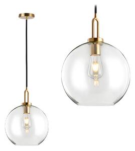 Steklena stropna svetilka Glass Sphere 25cm APP630-1CP