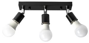 Stropni reflektor Plafond APP699-3C črn