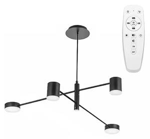 Sodobna stropna svetilka s 4 paneli APP596-4C +REMOTE