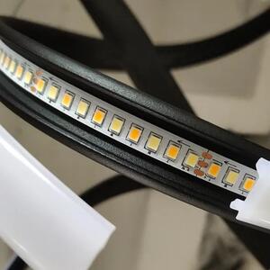 Sodobna stropna svetilka LED + PILOT APP823-CP Black