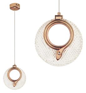 Viseča Kristalna Svetilka LHJ110-1CP LIGHT ROSE GOLD