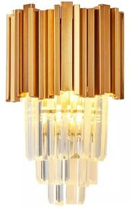 Kristalna stenska svetilka 312357 Gold