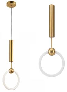 Viseča LED svetilka LHJ059-1CP Brush Gold