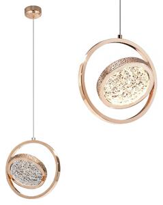 Viseča Kristalna Svetilka LHJ106-1CP LIGHT ROSE GOLD
