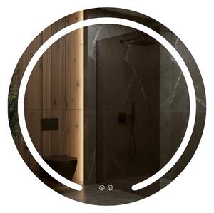 Stensko ogledalo LED 50cm Modern