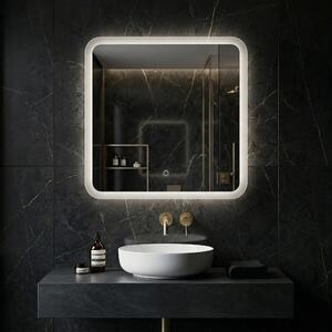 Stensko ogledalo LED 70x70cm TOP-2