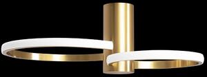 Kristalna stropna plafonska svetilka APP1403-CW Brush Gold