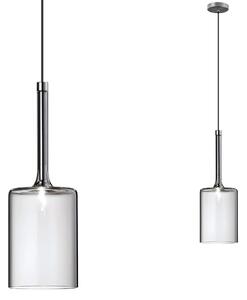 Steklena stropna svetilka APP1702-1CP GREY B