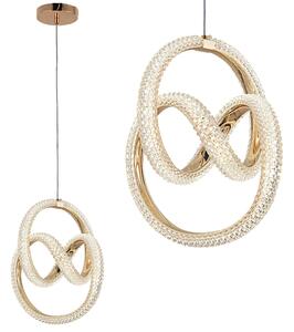 Viseča LED svetilka G068-CP Gold