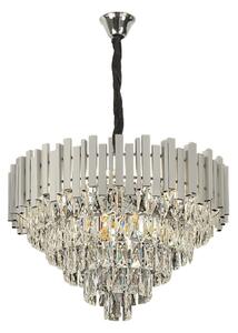 Obesna svetilka s kristali G051-CP 50CM Chrome