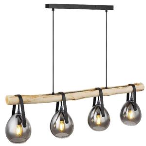 Stenska svetilka APP1775-4CP WOOD GREY