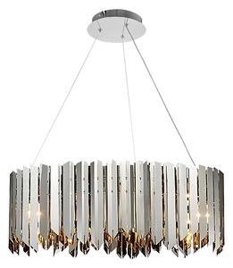 Steklene krogle Stropna svetilka APP1763-8CP metal CHROME