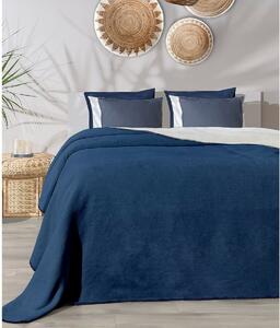 Odeja Twin modra in krem, 200 x 220 cm, 200 x 220 cm