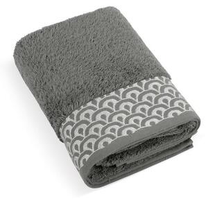 Bellatex Frotirna brisača, Lace, temno siva, 50 x 100 cm