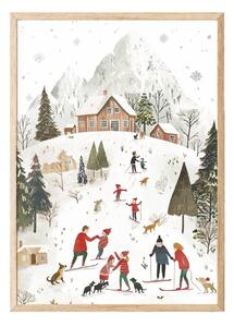 Tiskana slika z okvirjem 30x40 cm – Wallity