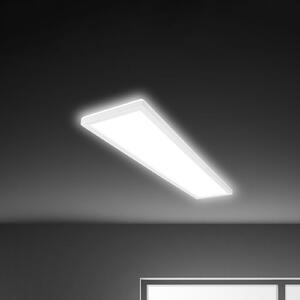 Briloner LED stropna svetilka Tava, bela, plastika, 98 cm, osvetlitev, Bela, Dnevna soba / jedilnica, Plastika, Sodobni