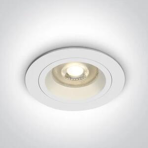 VGRADNA SVETILKA 1×GU10/10W/230V/fi.92mm/BELA DM10105ALG/W