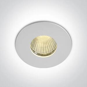 VGRADNA LED SVETILKA/12W/3000K/1100lm/700mA 40 KOSOV/IP64 BELA DM10112P/W/W