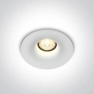 VGRADNA LED SVETILKA/7W/3000K/500lm/36°/700mA IP54 BELA DM10107DB/W/W