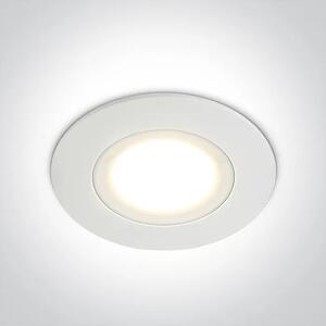 VGRADNA LED SVETILKA 6W/440lm/4000K/230V/IP65/fi68mm DM10106P/W/C