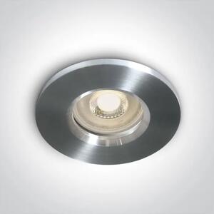 VGRADNA SVETILKA 1×GU10/10W/230V IP65 ALUMINIJASTA DM10105R1/AL