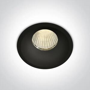 VGRADNA LED SVETILKA/12W/3000K/1100lm/38°/700mA IP44 ČRNA DM10112TP/B/W