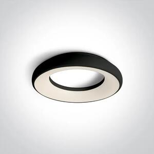 STROPNA SVETILKA LED/25W/3000K/1850lm/240V ČRNA DM67402/B/W