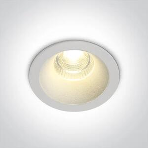 VGRADNA LED SVETILKA/7W/3000K/560lm/50°/240V IP20 BELA DM10107DC/W/W