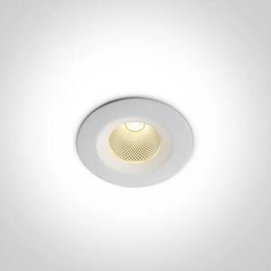 VGRADNA LED SVETILKA/7W/3000K/560lm/fi.95mm/60°/240V IP20 BELA DM10107CA/W/W
