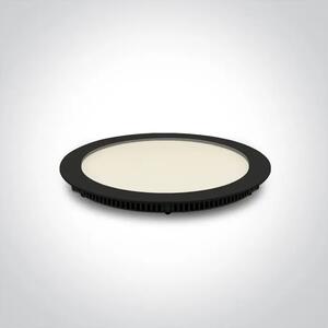 VGRADNA LED SVETILKA/18W/3000K/1080lm/120°/240V IP20 ČRNA DM10118FA/B/W