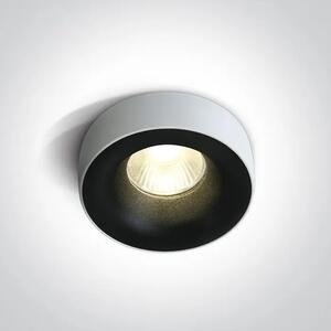 VGRADNA LED SVETILKA/12W/3000K/1100lm/50°/700mA IP20 ČRNA DM10112R/B/W