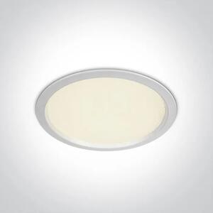 VGRADNA LED SVETILKA/30W/4000K/2250lm/100°/240V IP44 UGR19 BELA DM10130U/W/C