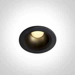 VGRADNA SVETILKA LED7W/560lm/3000K ČRNA DM10107Z/B/W