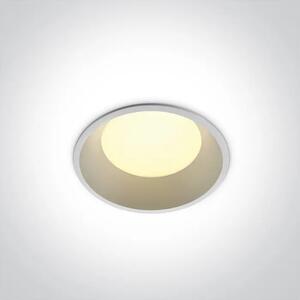VGRADNA LED SVETILKA 9W/4000K/765lm IP54 BELA DM10109FD/W/C