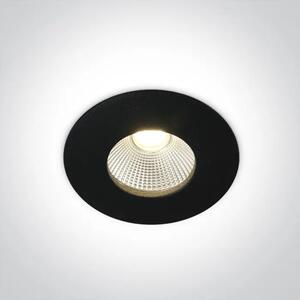 VGRADNA LED SVETILKA/12W/3000K/1100lm/40°/700mA IP64 ČRNA DM10112P/B/W