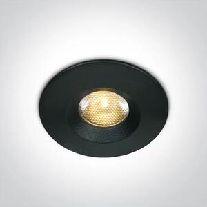 VGRADNA LED SVETILKA 3W/700mA/2700K/IP65 ČRNA DM10103M/B/W