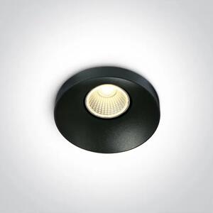 VGRADNA LED SVETILKA/8W/3000K/560lm/230V IP20 ČRNA DM10108R/B/W
